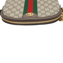 Load image into Gallery viewer, GUCCI Ophidia Small Rounded Top GG Supreme Canvas Shoulder Bag Beige 499621
