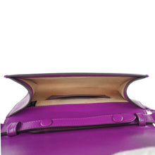 Load image into Gallery viewer, GUCCI Horsebit 1955 mini Leather Shoulder Bag Purple 724713
