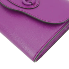 Load image into Gallery viewer, GUCCI Horsebit 1955 mini Leather Shoulder Bag Purple 724713
