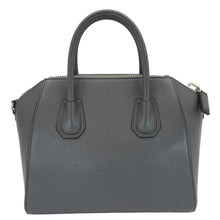 Load image into Gallery viewer, GIVENCHY Antigona Small Leather Satchel Shoulder Bag Gray
