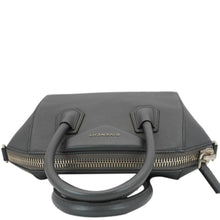 Load image into Gallery viewer, GIVENCHY Antigona Small Leather Satchel Shoulder Bag Gray
