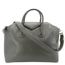 Load image into Gallery viewer, GIVENCHY Antigona Medium Leather Shoulder Bag Green
