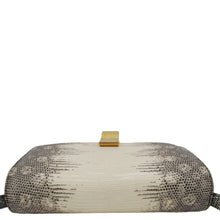 Load image into Gallery viewer, CELINE Classic Box Medium Lizard Leather Shoulder Bag Natural
