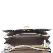 Load image into Gallery viewer, CELINE Classic Box Medium Lizard Leather Shoulder Bag Natural
