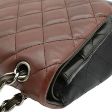 Load image into Gallery viewer, CHANEL Classic Double Flap Medium Quilted Leather Crossbody Tricolor
