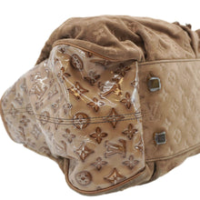 Load image into Gallery viewer, LOUIS VUITTON Irene Monogram Suede Hobo Bag Brown
