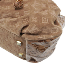 Load image into Gallery viewer, LOUIS VUITTON Irene Monogram Suede Hobo Bag Brown
