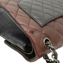 Load image into Gallery viewer, CHANEL Classic Double Flap Medium Quilted Leather Crossbody Tricolor
