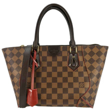 Load image into Gallery viewer, LOUIS VUITTON Caissa MM Damier Ebene Tote Bag Brown
