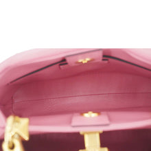 Load image into Gallery viewer, VALENTINO Roman Stud Small Nappa Leather Top Handle Crossbody Bag Flamingo Pink
