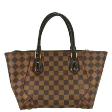 Load image into Gallery viewer, LOUIS VUITTON Caissa MM Damier Ebene Tote Bag Brown
