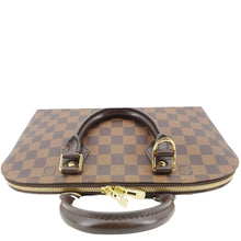 Load image into Gallery viewer, LOUIS VUITTON Alma PM Damier Ebene  Satchel Bag Brown
