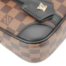 Load image into Gallery viewer, LOUIS VUITTON Valisette Souple BB Damier Ebene Shoulder Bag Black
