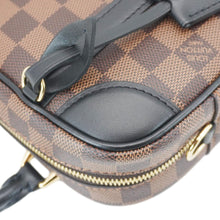 Load image into Gallery viewer, LOUIS VUITTON Valisette Souple BB Damier Ebene Shoulder Bag Black
