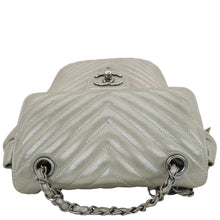 Load image into Gallery viewer, CHANEL Urban Spirit Small Chevron Calfskin Leather Backpack Silver
