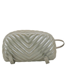 Load image into Gallery viewer, CHANEL Urban Spirit Small Chevron Calfskin Leather Backpack Silver
