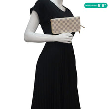 Load image into Gallery viewer, LOUIS VUITTON Insolite Damier Azur Wallet White
