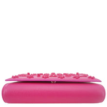 Load image into Gallery viewer, CHRISTIAN LOUBOUTIN Paloma Embellished Leather Chain Clutch Bag Pink
