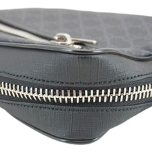 Load image into Gallery viewer, GUCCI GG Supreme Canvas Belt Bag with Zip Pocket Black 478325
