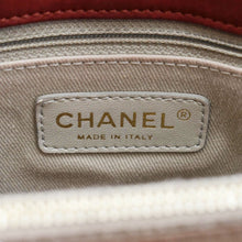 Load image into Gallery viewer, CHANEL Square Front Pocket Quilted Leather Chain Crossbody Bag Red
