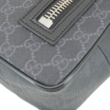 Load image into Gallery viewer, GUCCI GG Supreme Canvas Belt Bag with Zip Pocket Black 478325
