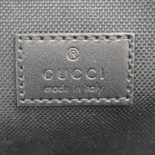 Load image into Gallery viewer, GUCCI GG Supreme Canvas Belt Bag with Zip Pocket Black 478325
