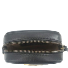 Load image into Gallery viewer, GUCCI GG Marmont Mini Matelasse Leather Crossbody Bag Black 598597
