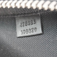 Load image into Gallery viewer, GUCCI GG Supreme Canvas Belt Bag with Zip Pocket Black 478325
