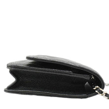 Load image into Gallery viewer, CHANEL Wallet On Chain Quilted Caviar Leather Crossbody Bag Black
