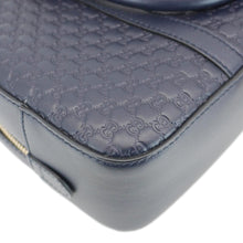 Load image into Gallery viewer, GUCCI Small Microguccissima Leather Crossbody Bag Navy Blue 510286
