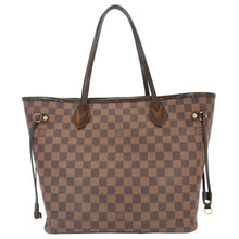 Load image into Gallery viewer, LOUIS VUITTON  Neverfull MM Damier Ebene Shoulder Bag Brown
