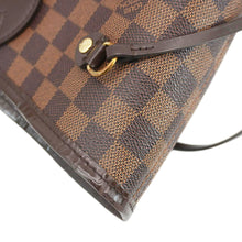 Load image into Gallery viewer, LOUIS VUITTON  Neverfull MM Damier Ebene Shoulder Bag Brown
