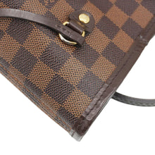 Load image into Gallery viewer, LOUIS VUITTON  Neverfull MM Damier Ebene Shoulder Bag Brown
