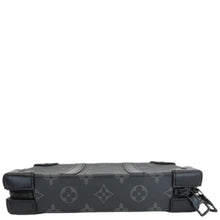 Load image into Gallery viewer, LOUIS VUITTON Soft Trunk Monogram Eclipse Wallet Shoulder Bag Black
