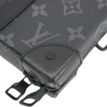 Load image into Gallery viewer, LOUIS VUITTON Soft Trunk Monogram Eclipse Wallet Shoulder Bag Black
