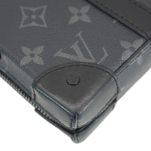 Load image into Gallery viewer, LOUIS VUITTON Soft Trunk Monogram Eclipse Wallet Shoulder Bag Black
