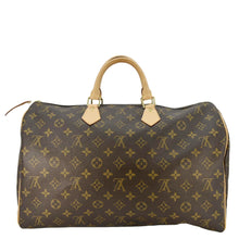 Load image into Gallery viewer, LOUIS VUITTON Speedy 40 Monogram Canvas Satchel Bag Brown
