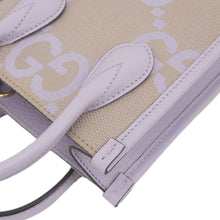 Load image into Gallery viewer, GUCCI Jumbo GG Canvas Mini Tote Bag Purple  671623
