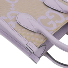 Load image into Gallery viewer, GUCCI Jumbo GG Canvas Mini Tote Bag Purple  671623
