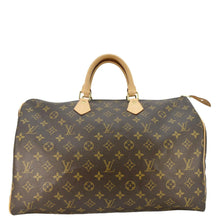 Load image into Gallery viewer, LOUIS VUITTON Speedy 40 Monogram Canvas Satchel Bag Brown
