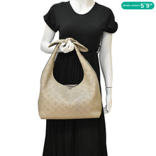 Load image into Gallery viewer, LOUIS VUITTON Why Knot Mahina Calf Leather Shoulder Bag Galet
