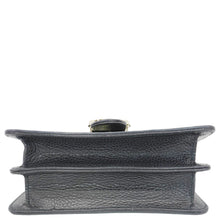 Load image into Gallery viewer, GUCCI Interlocking GG Leather Crossbody Bag Black 510304
