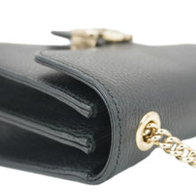 Load image into Gallery viewer, GUCCI Interlocking GG Leather Crossbody Bag Black 510304
