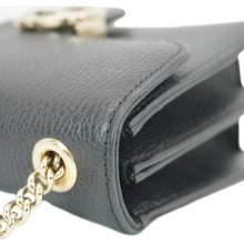 Load image into Gallery viewer, GUCCI Interlocking GG Leather Crossbody Bag Black 510304
