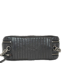 Load image into Gallery viewer, CHANEL Coco Boy Small Quilted Lambskin Camera Case Shoulder Bag Black
