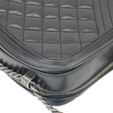 Load image into Gallery viewer, CHANEL Coco Boy Small Quilted Lambskin Camera Case Shoulder Bag Black
