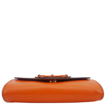 Load image into Gallery viewer, GUCCI Horsebit 1955 Mini Leather Shoulder Bag Orange 724713
