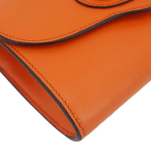 Load image into Gallery viewer, GUCCI Horsebit 1955 Mini Leather Shoulder Bag Orange 724713
