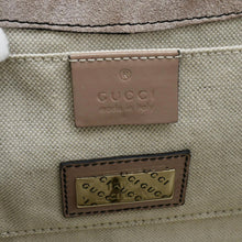 Load image into Gallery viewer, GUCCI Emily Medium GG Guccissima Patent Leather Chain Shoulder Bag Cream 295402
