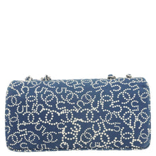Load image into Gallery viewer, CHANEL Coco Mark No 5 Icon Canvas Chain Shoulder Bag Navy Blue
